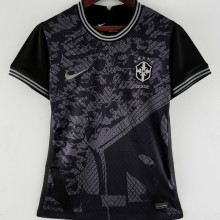 2022/23 Brazil Black Women Soccer Jersey