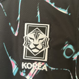 2024/25 South Korea Away Black Kids Soccer Jersey
