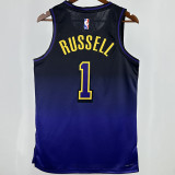 2025 Lakers RUSSELL #1 City Edition NBA Jerseys