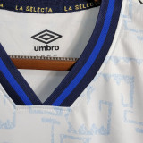 2023/24 EL Salvador Away White Long Sleeve Jersey 萨尔瓦多