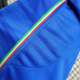 2023/24 Italy 1:1 Quality Home Blue Fans Soccer Jersey