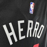 2023/24 Miami Heat HERRO #14 Black City Edition NBA Jerseys