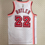Miami Heat BUTLER #22 White Retro NBA Jerseys