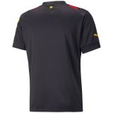 2022/23 Man City 1:1 Away Red Black Fans Soccer Jersey