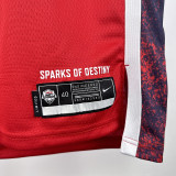 2024 Team USA DURANT #7 Red NBA Jersey
