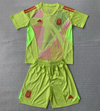 2024/25 Argentina Goalkeeper Kids Soccer Jersey 阿根~