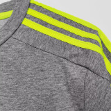 2015/16 RM Away Grey Retro Long Sleeve Soccer Jersey