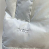 1996 THE N FACE White Vest Cotton Jacket