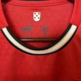 RONALDO #7 Portugal Home Red Fans Jersey 2025/26