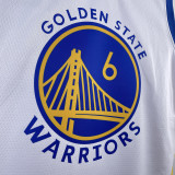 2023/24 Warriors YOUNG #6 White NBA Jerseys