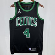 2025 Celtics HOLIDAY #4 Black NBA Jerseys