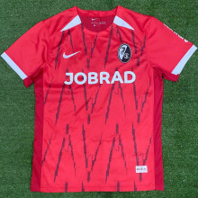 2024/25 Freiburg Home Red Fans Soccer Jersey