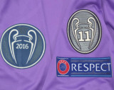 2016/17 RM Purple Away Retro Player Version Soccer Jersey 球员版