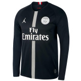 2018/19 PSG JD Black Long Sleeve Soccer Jersey