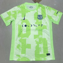 2024/25 BA 1:1 Quality Third Green Fans Soccer Jersey 胸前 长 广告