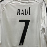 2005/06 RM White Home Retro Soccer Jersey