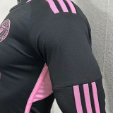 2023/24 Inter Miami Away Black Player Version Long Sleeve Jersey
