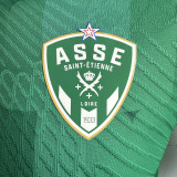 2023/24 Saint-Étienne Home Green Player Version Soccer Jersey 圣埃蒂安
