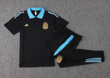 2024/25 Argentina Black POLO Training Tracksuit
