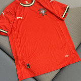 RONALDO #7 Portugal Home Red Fans Jersey 2025/26