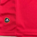 2010 Spain Home Red Retro Soccer Jersey