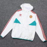 2023/24 M Utd White Windbreaker