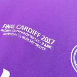 2016/17 RM Purple Away Retro Soccer Jersey 带胸前小字