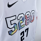 2025 Nuggets MURRAY #27 White City Edition NBA Jersey