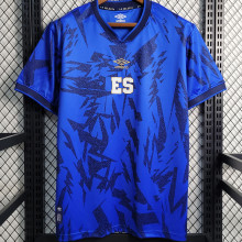 2023/24 EL Salvador Home Blue Fans Soccer Jersey 萨尔瓦多
