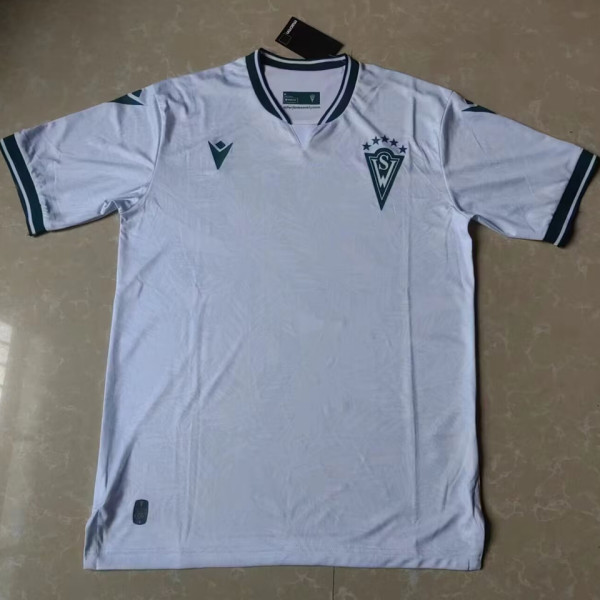 2024/25 Santiago Wanderers Away White Fans Soccer Jersey