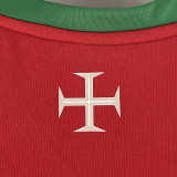 2006 Portugal Home Retro Long Sleeve Soccer Jersey