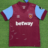 2023/24 West Ham Home Fans Soccer Jersey