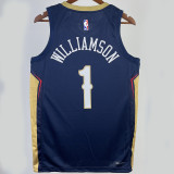 2023/24 Pelicans WILLIAMSON #1 Dark Blue NBA Jerseys