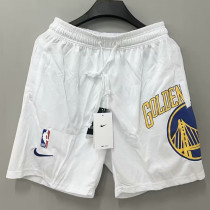 2023/24 Warriors White NBA Cotton Pants