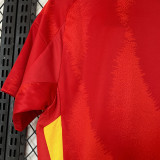 MORATA #7 Spain 1:1 Quality Home Red Fans Jersey 2024/25