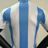 2024/25 Argentina Home Player Version Jersey （CONMEBOL COPA 2024 Version 美洲杯版）