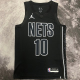 2023 Nets SIMMONS #10 Black NBA Jerseys