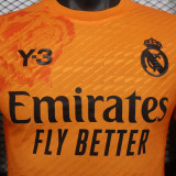 2024/25 RM x Y3 Orange Player Version Soccer Jersey