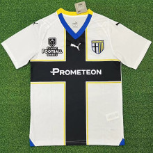 2023/24 Parma Home White Fans Soccer Jersey