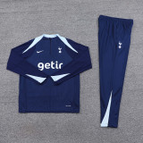 2025 TH FC Sapphire Blue Kids Sweater Tracksuit