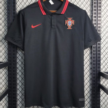2023 Portugal Black POLO Jersey