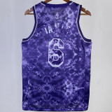 2023/24 Lakers PALL #1 Purple Honor Edition NBA Jerseys