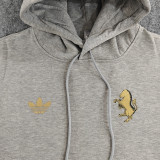 2024/25 JUV Grey Retro Hoody