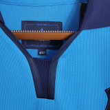 2001/02 Man City Home Blue Retro Soccer Jersey