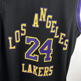 2024/25 Lakers BRYANT #24 Black Kids City Edition NBA Jersey