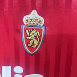 1995/96 Zaragoza Away Red Retro Soccer Jersey