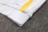 2024/25 RM White Hoody Zipper Jacket Tracksuit