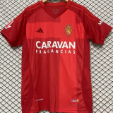 2024/25 Zaragoza Away Red Fans Soccer Jersey