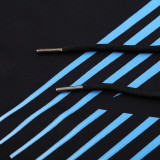 2025 Argentina Black Hoody Zipper Jacket Tracksuit