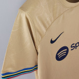 2022/23 BA 1:1 Quality Away Glod Fans Soccer Jersey